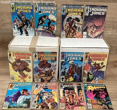 Lote de cómics Marvel de Indiana Jones años 80 más Adv + Temple Doom 1-3 + Raiders 1 Foto 1 de 4