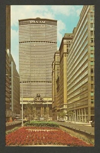 VINTAGE 1960s PAN AM BUILDING NEW YORK THE GRAY LINE PHOTOGRAPHIC POST CARD - Bild 1 von 2