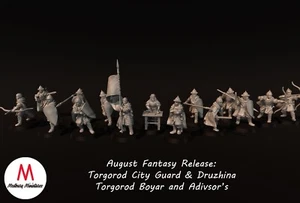 Medbury minis Torgorod, 28mm, Fantasy, lotr, d&d etc 3d printed - Picture 1 of 12