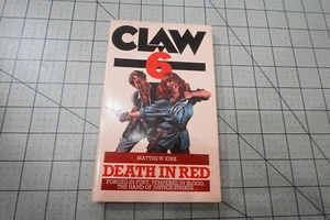 CLAW #6 DEATH IN RED BY MATTHEW KIRK 1984 RARE PANTHER UK ADULT WESTERN - Bild 1 von 3