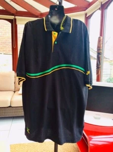 NEW ARRIVAL...TOP QUALITY, Jamaica Flag colour Polo Shirt. size XXL - Picture 1 of 4