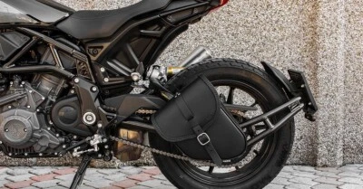 SATTELTASCHE SCHWINGENTASCHE AUS LEDER FÜR INDIAN FTR 1200, FTR 1200 S 2019–2025 - Bild 1 von 4