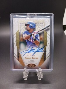 2022 Topps Tier One Adrian Beltre Auto /100 Tier 1 Talent Autograph T1TA-AB