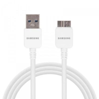 Samsung USB 3.0 Sync Transfer and Charge Cable (3 Feet) White - ET-DQ10Y0WE - Image 1 of 2