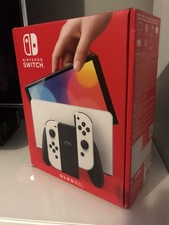 Nintendo Switch OLED Model HEG-001 Handheld Console - 64GB - White FREE Postage