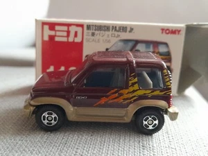 MITSUBISHI PAJERO JR 1/56 CAR MODEL BY TOMY TOMICA 112 (1996)  - Picture 1 of 7