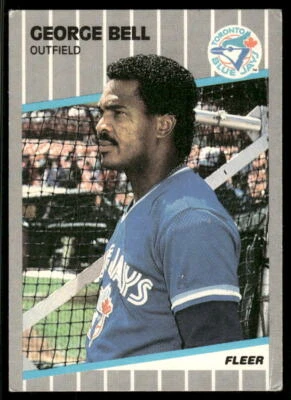 1989 Fleer #226 George Bell - Image 1 of 2