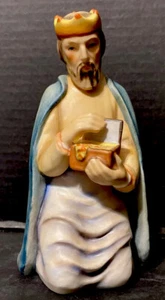 Goebel Hummel Kneeling King Chest Porcelain Nativity Figurine 214-N West Germany - Picture 1 of 8