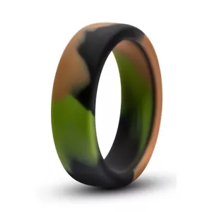 Performance Green Camo Cock Ring Stretchy Penis Erection Band Sex Enhancer Im... - Picture 1 of 4