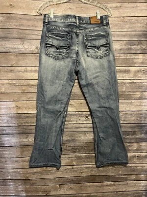 Pantalones de mezclilla Flypaper Distressed Bootcut azul para hombre talla 29/25 (16R) Foto 1 de 4