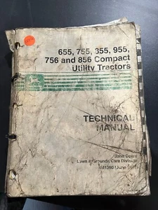 John Deere 655, 755, 355, 955, 756 und 856 Kompakttraktor Technisches Handbuch TM13 - Bild 1 von 3