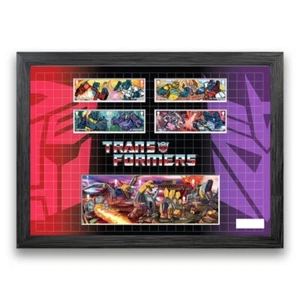 Transformers Framed Stamps and Miniature Sheet - Bild 1 von 2