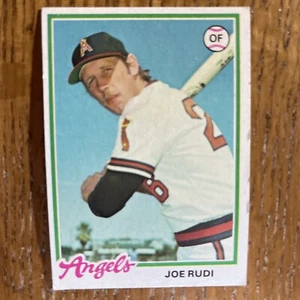 1978 Topps Baseball Card #635 Joe Rudi - Picture 1 of 2