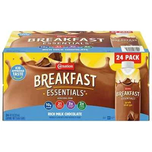 Clavel Breakfast Essentials listo para beber, rico chocolate con leche 8 oz paquete de 24 - Imagen 1 de 1