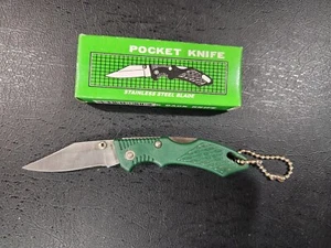 Vintage Frost Cutlery Flying Falcon 2" Locking Blade Keychain Pocket Knife - NIB - Picture 1 of 4