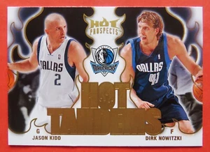 2008-09 FLEER NBA Hot Prospects Card: KIDD & NOWITZKI - (Hot Tandems) HT-6 - Picture 1 of 2