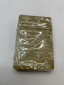 Tarjetas de juego sin abrir/selladas ** AEROLÍNEA EMIRATOS EAU ** Publicidad de aviones - Imagen 1 de 8