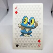 Froakie A DIA Pokemon trump playing card Y YVELTAL Back Nintendo JAPAN