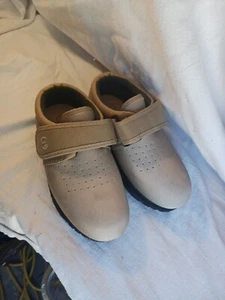 Pedors Damen Einzelriemen, Farbe Beige, Größe 6 1/2 XW Diabetiker Orthopädisch Tr - Bild 1 von 13