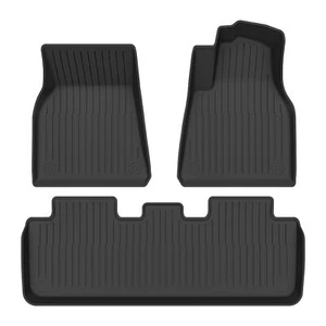 All Season Protection TPO Floor Mat Liner Carpet Fit for Tesla Model Y 2021-2023 - Picture 1 of 13