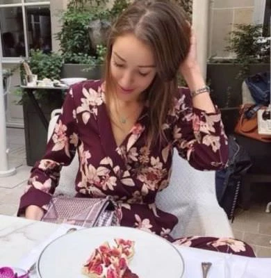 Zara Blumenmuster Overall Größe M - Bild 1 von 4