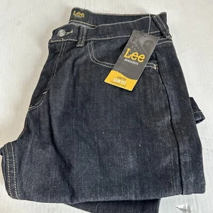 NWT Lee dungarees slim fit stretch tapered leg 31 x 30 - Picture 1 of 4
