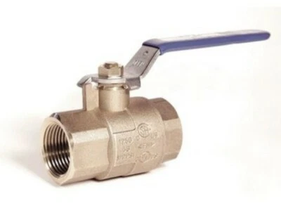 Válvula Milwaukee BA475B-114Ball Valve Latón Forjado 1 Pulgada Roscada 2 Piezas, Nueva   Foto 1 de 4