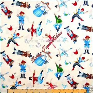 FABRIC-QUILT / PAINTBRUSH STUDIOS 12 DAYS OF CHRISTMAS CHARACTERS 1/2 YD - Picture 1 of 1