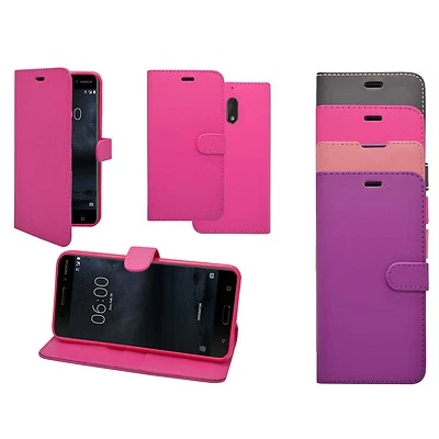 Case For Nokia 8 Wallet Flip PU Leather Stand Card Slot Pouch Phone Cover - Image 1 of 4