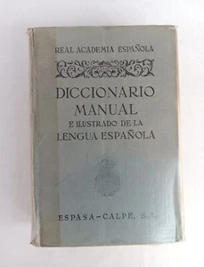 Vintage Diccionario Manual Illustrado Lengua Espanola - Bild 1 von 11