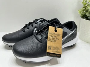 NEW Nike Air Zoom Victory Pro 3 Men’s Leather Golf Shoes DV6800-003 Black 8.5 - Picture 1 of 9