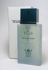 EAU DU TSAR Van Cleef & Arpels Spray 100Ml 3.3 Oz. Rare Tester Box