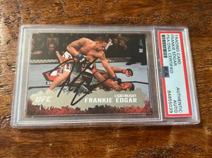 Frankie Edgar IP Signed Topps Rookie Card Psa Dna Coa Slab Autographed UFC - Picture 1 of 3