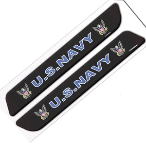 Pair of Premium NAVY Custom Gloss Decals for Car Truck SUV Window Sticker - Picture 1 of 2