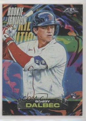 2021 Topps Fire Rookie Ignition Bobby Dalbec #RI-19 RC - Image 1 of 2