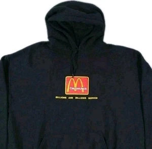 Travis Scott Cactus Jack x McDonalds BILLIONS SERVED Hoodie Schwarz Größe Small - Bild 1 von 5