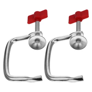  2 Stück Nudelherstellung Werkzeuge Maschine manuell Handgerät Maschine Griff Nudeln Klemme - Bild 1 von 12