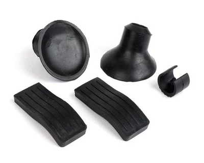 Gummiteileset Gepäckträger klappbar vorn für Vespa Classic Smallframe Largeframe - Bild 1 von 4