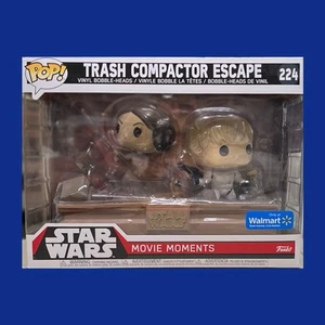 Neu Funko POP Star Wars Trash Compactor Escape #224 Vinyl Figur 2017 Gewölbt - Bild 1 von 6