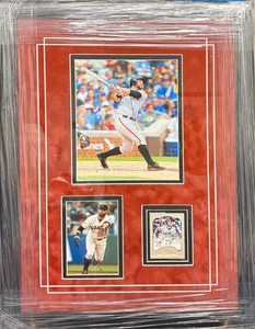 Brandon Belt Giants Comm w-Signed Card - Card Company Authenticated GTPTP - Picture 1 of 1