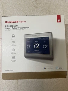 Honeywell RTH9585WF Smart Color Touchscreen Programmable Thermostat - NEW IN BOX - Picture 1 of 4