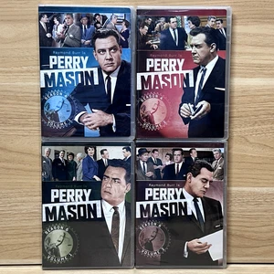 Perry Mason DVD Lot – Seasons 2 & 4 Vol. 1 & 2 Sets NEW Sealed - Picture 1 of 6