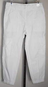 Ann Taylor Women's White Cargo Pants Size 2 Nwt - Picture 1 of 2