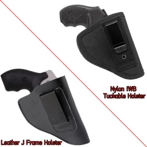 US Tactical Military IWB Revolver Gun Holster for J Frame Belt Holster Universal - Picture 1 of 14