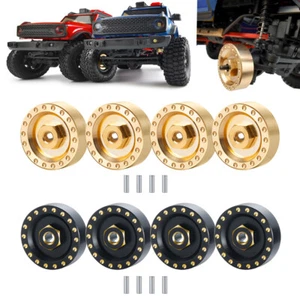 Schwerlast Messing Rad Sechskant Adapter für Axial SCX24 1/24 RC Crawler Auto Upgrades - Bild 1 von 17
