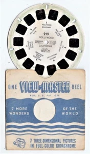 View Master HOLLYWOOD California USA disco 219 Sawer's - Bild 1 von 1