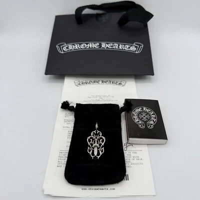 Кулон кинжал Chrome Hearts Vine серебро 925 пробы подлинный чек Нью-Йорка новый неношеный - Изображение 1 из 4