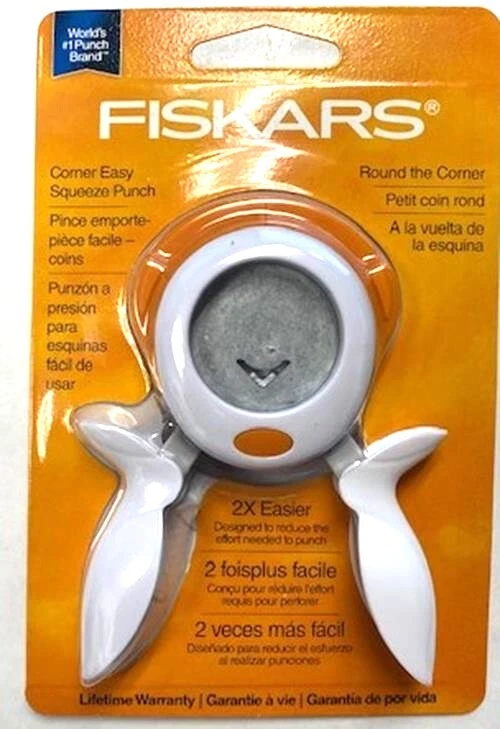 Fiskars 173290 Squeeze Punch - Round The Corner Foto 1 de 2