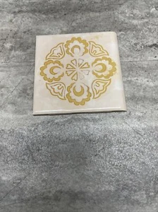 NTK CL-19-MU Vintage orientalisches Design Fliese mit einem Bullnose Rand, Coriel Senf - Bild 1 von 8