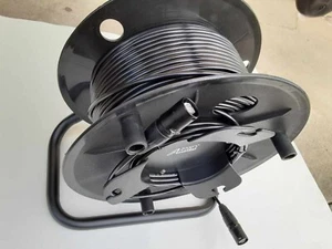 250FT PRO CAT5E Tactical Shielded w/Neutrik Ethercon RJ45 Digital Cable on reel - Picture 1 of 7